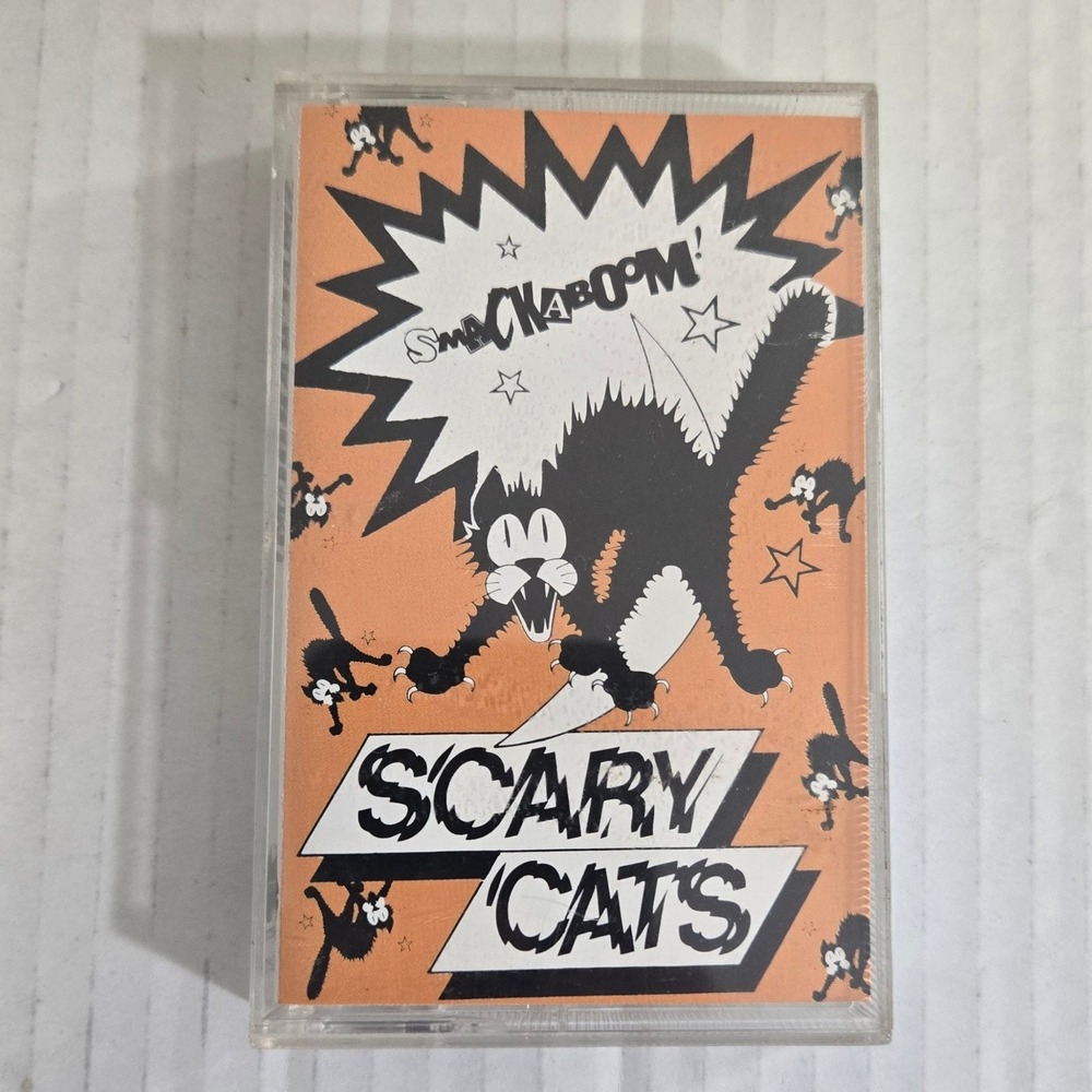 Scary Cats Smackaboom Cassette Tape Vintage Round Records Indie Rock RRC010